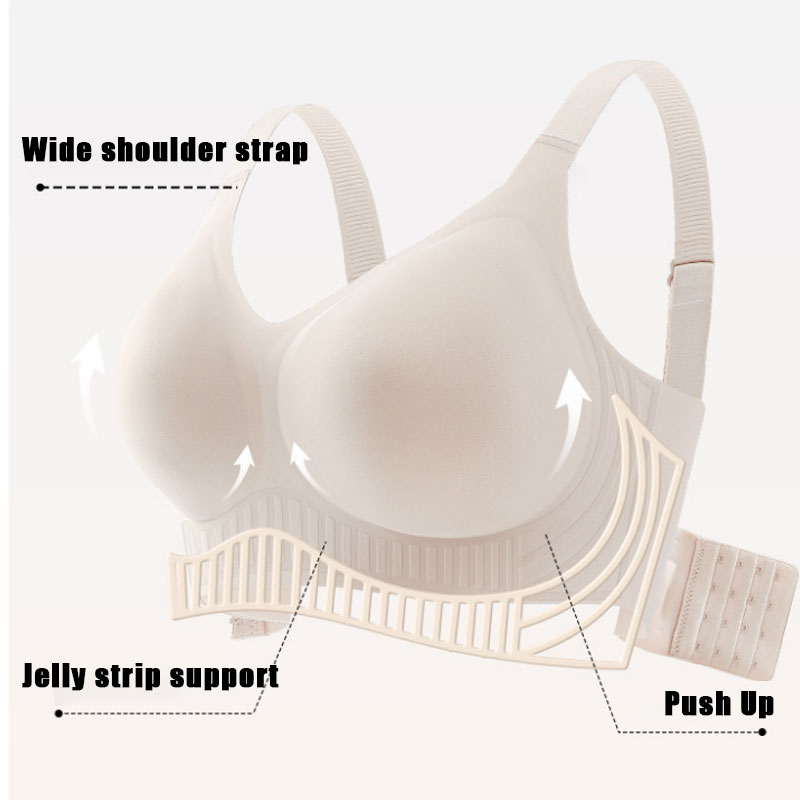 Minimizer Bra Women - Large Size Wireless Full Coverage Bras