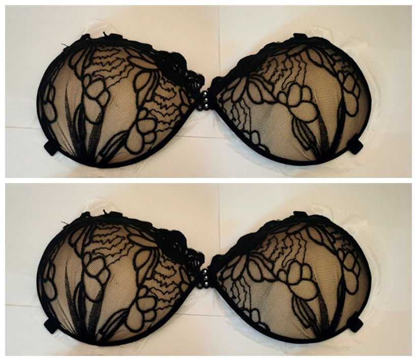 Backless Bra Sticky - Women's Sexy Lace Embroidery Silicone Backless