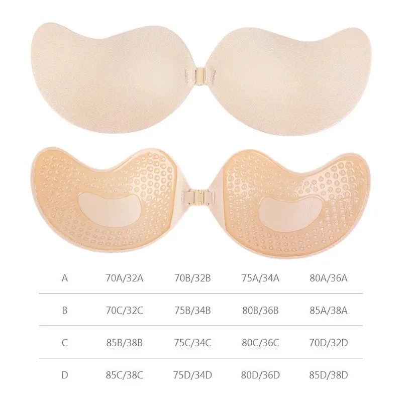 Invisible Strapless Adhesive S - Push Up Bra Silicone review and price