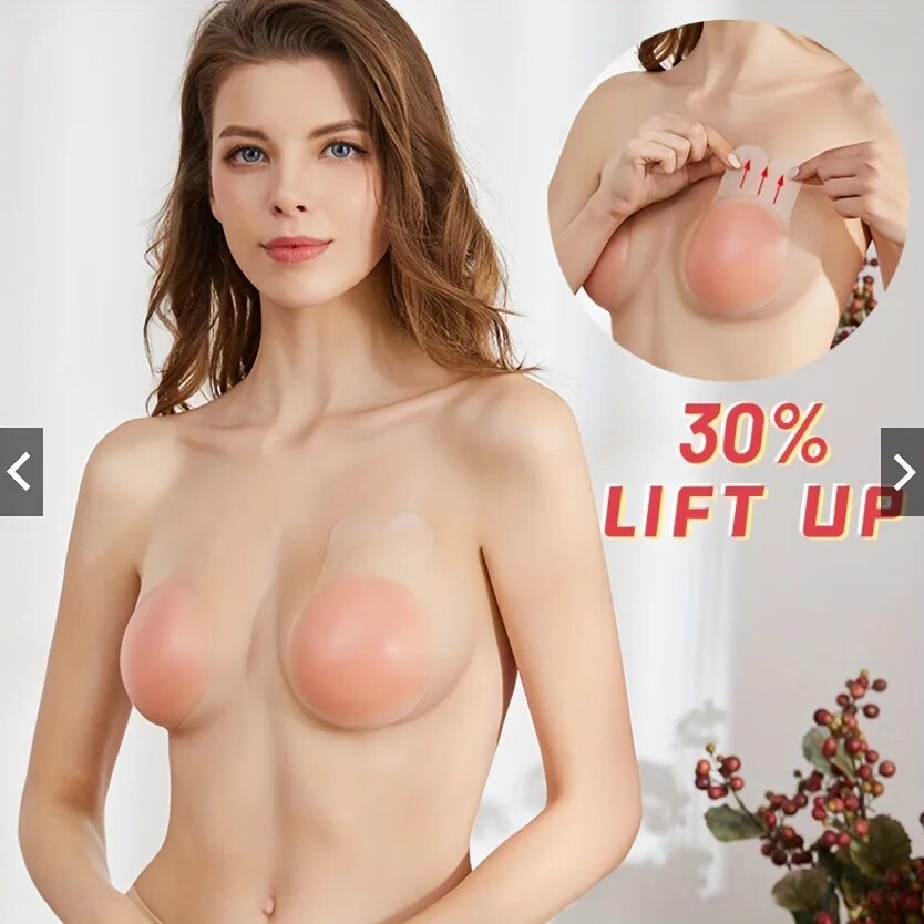1Pairs Silicone Nipple Cover L - Push Up Bra Silicone review and price
