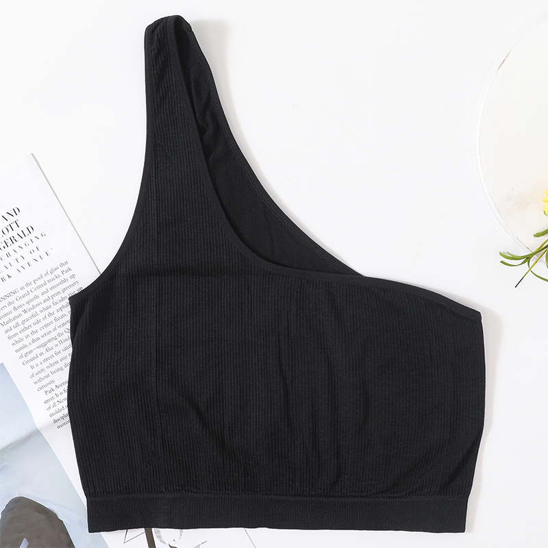 One Shoulder Tank Tops Women S - T Shirt Bra Seamless review and price