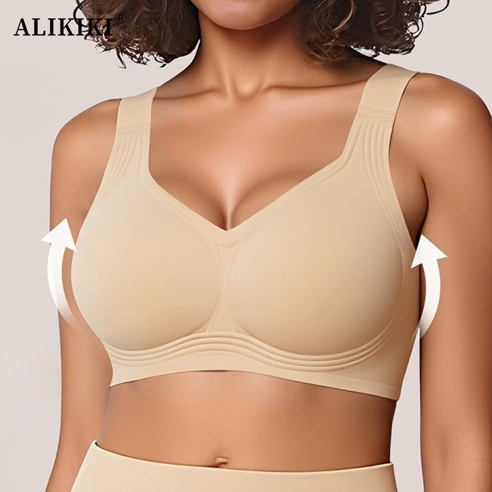 Women Seamless Wireless Suppor - T Shirt Bra Seamless review and price