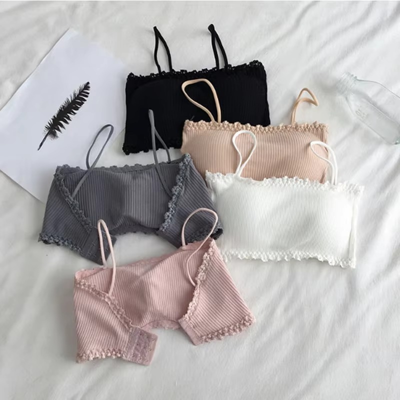 Women's Cotton Bra Female Tube - T Shirt Bra Seamless review and price