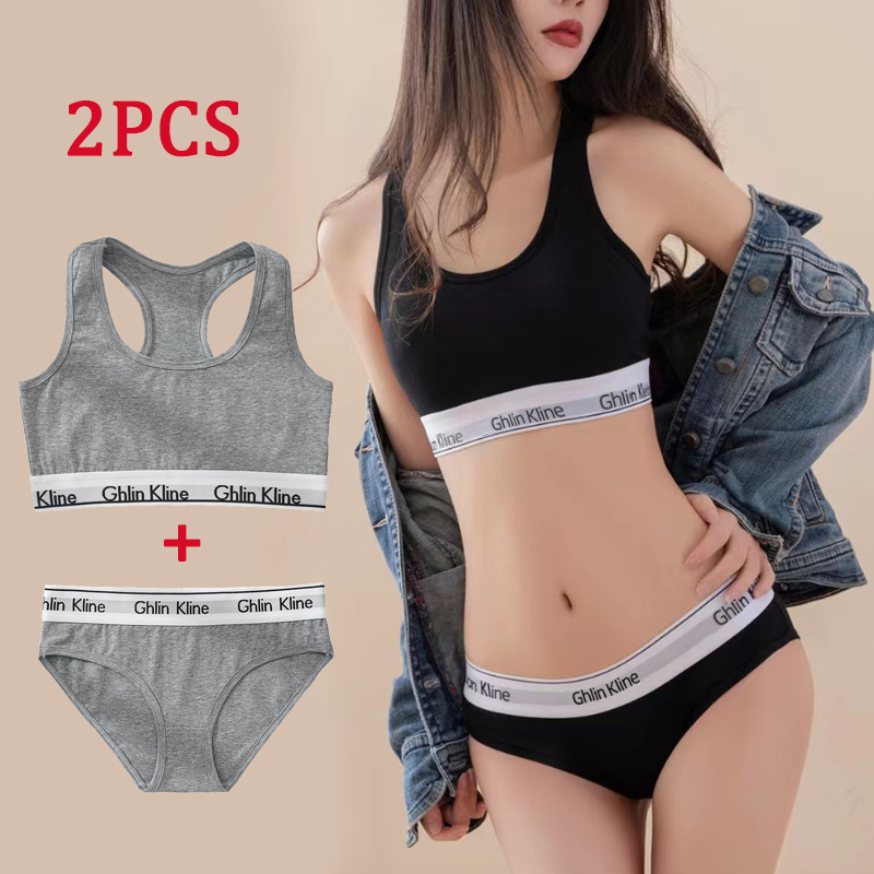 2PCS Ghlin Kline Underwear wit - Cotton Bra Everyday review and price