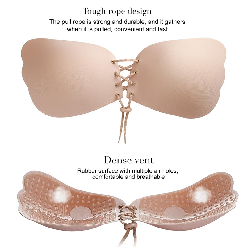 1/2 Pairs Women Summer Backles - Backless Bra Sticky review and price