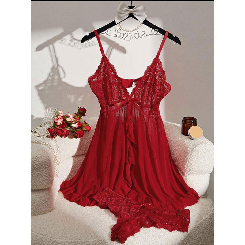 Soft Sheer Nighty Pajamas Hots - Sheer Mesh Bra review and price