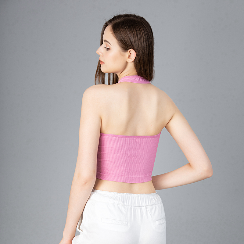 Halter-neck Tops Women Sexy Ba - T Shirt Bra Seamless review and price