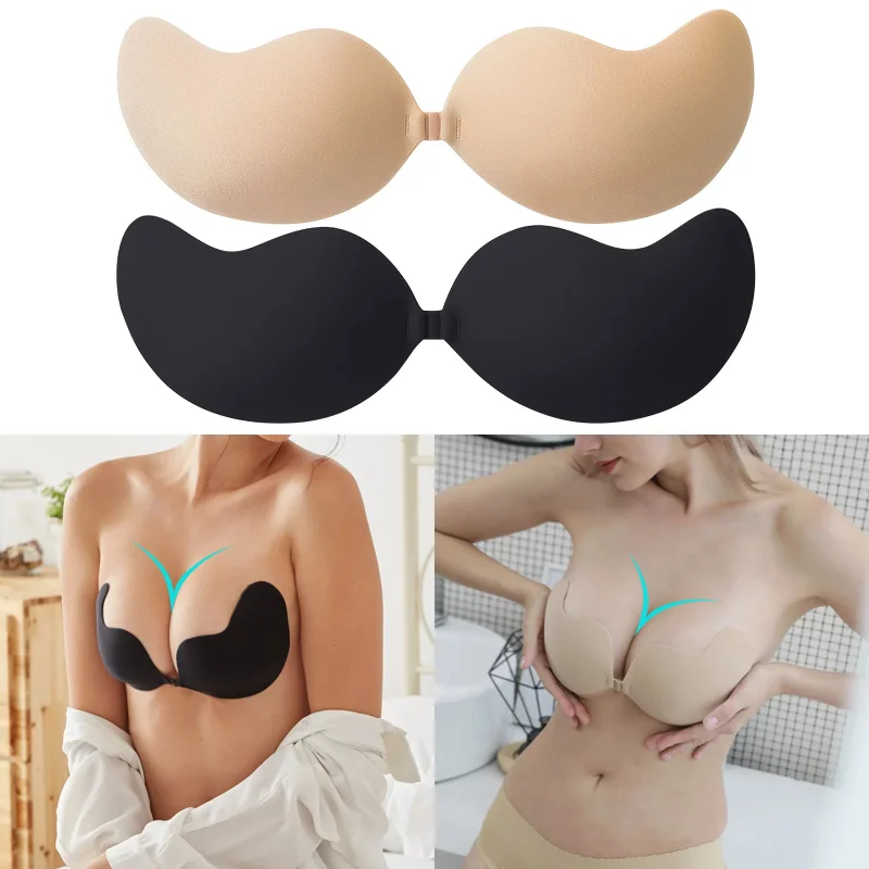 1/2pc Invisible Push Up Bra Ba - Backless Bra Sticky review and price