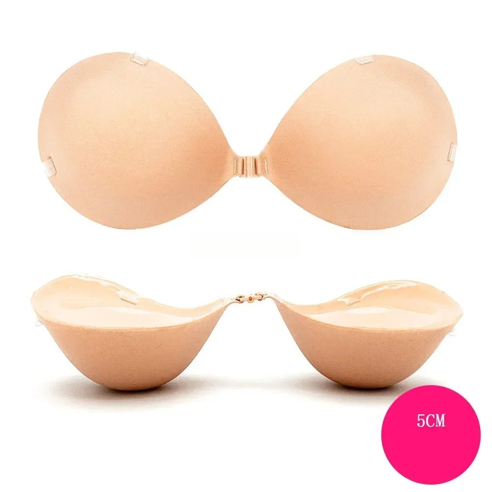 5cm/6cm Silicone Push Up Bra f - Backless Bra Sticky review and price