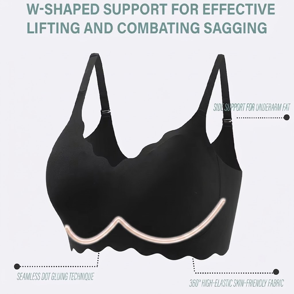 Seamless Wireless Supportive B - T Shirt Bra Seamless review and price