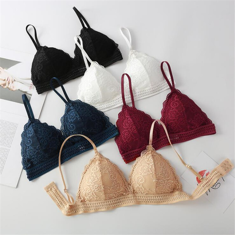 2026 Women's Bra New French Tr - Lace Bralette Set review and price