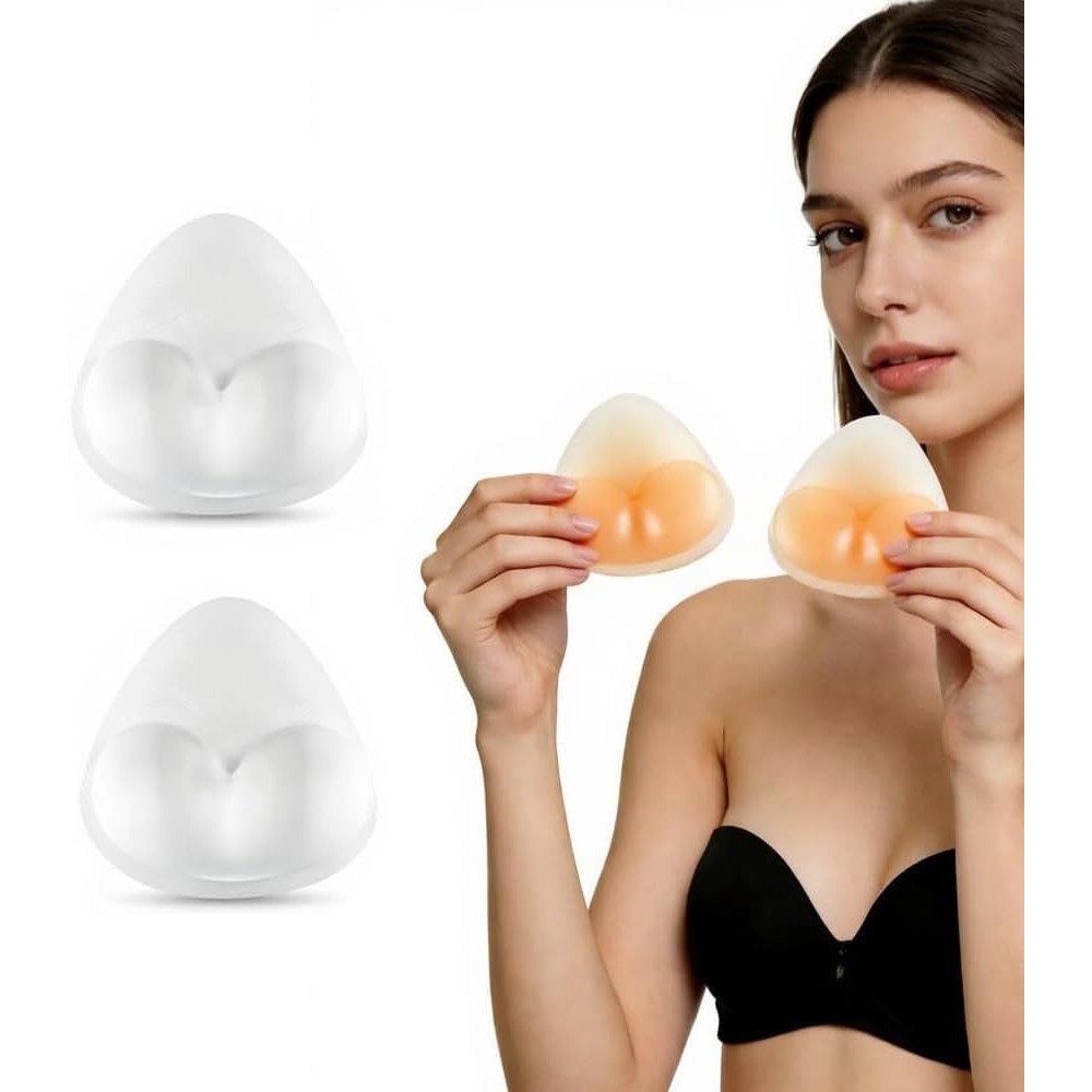Silicone Bra Inserts, Triangle - Push Up Bra Silicone review and price