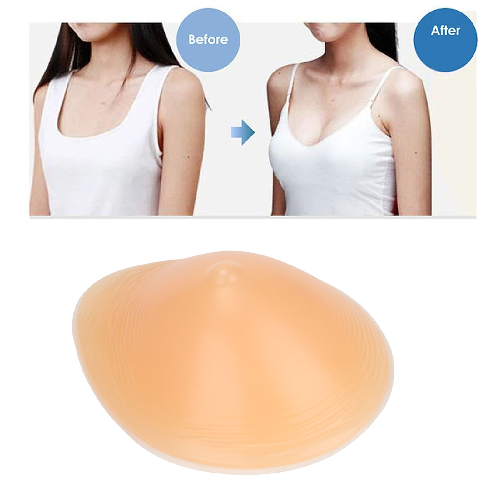 5.3Oz Silicone Bra Insert Drop - Mastectomy Bra Pocket review and price