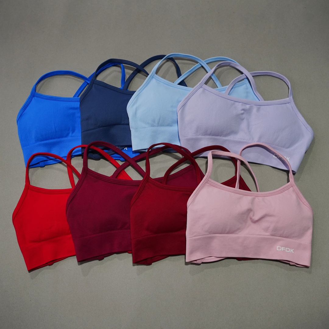 DFDK Ribbed Seamless Cross Bac - Underwire Bra Padded review and price