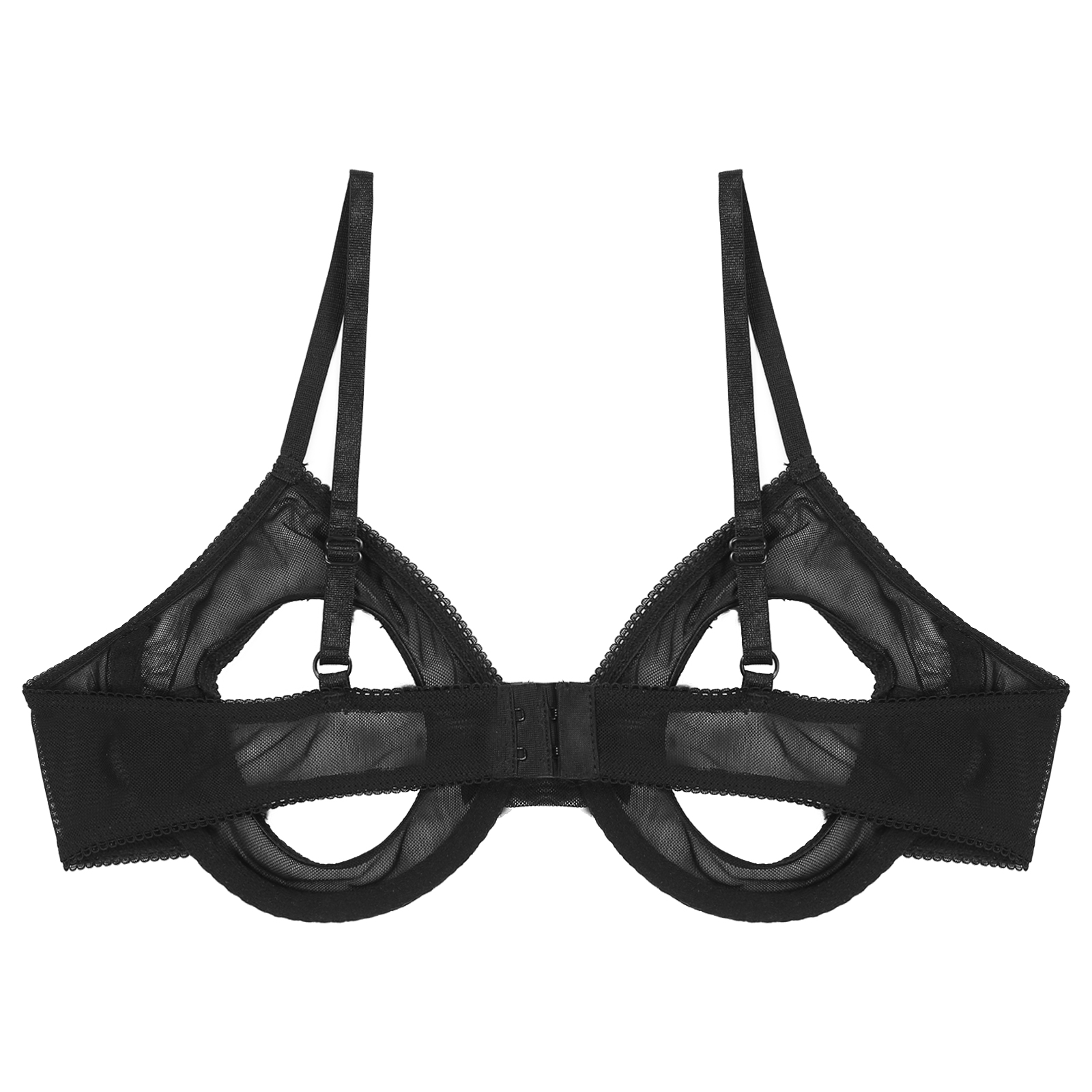 Woman's Lace Underwire Push Up - Demi Bra Balconette review and price